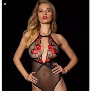 Honey Birdette Chelsea Bodysuit Size L NWT!